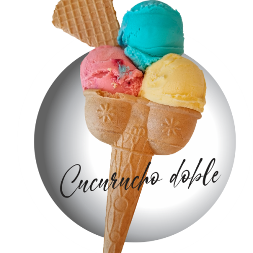Helado Cucurucho doble